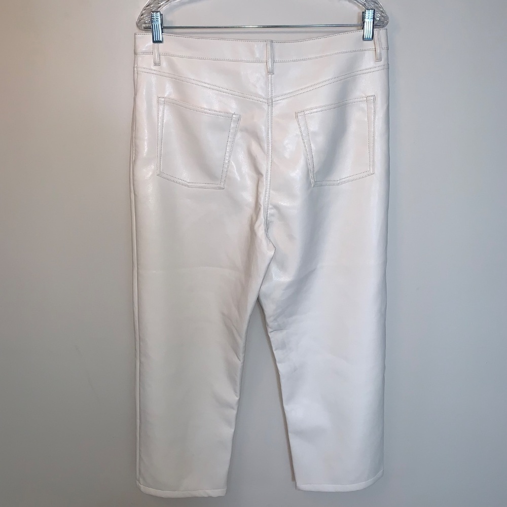 Wilfred The Melina Pant High-waisted Vegan Leather pants 14 - Picture 5 of 13